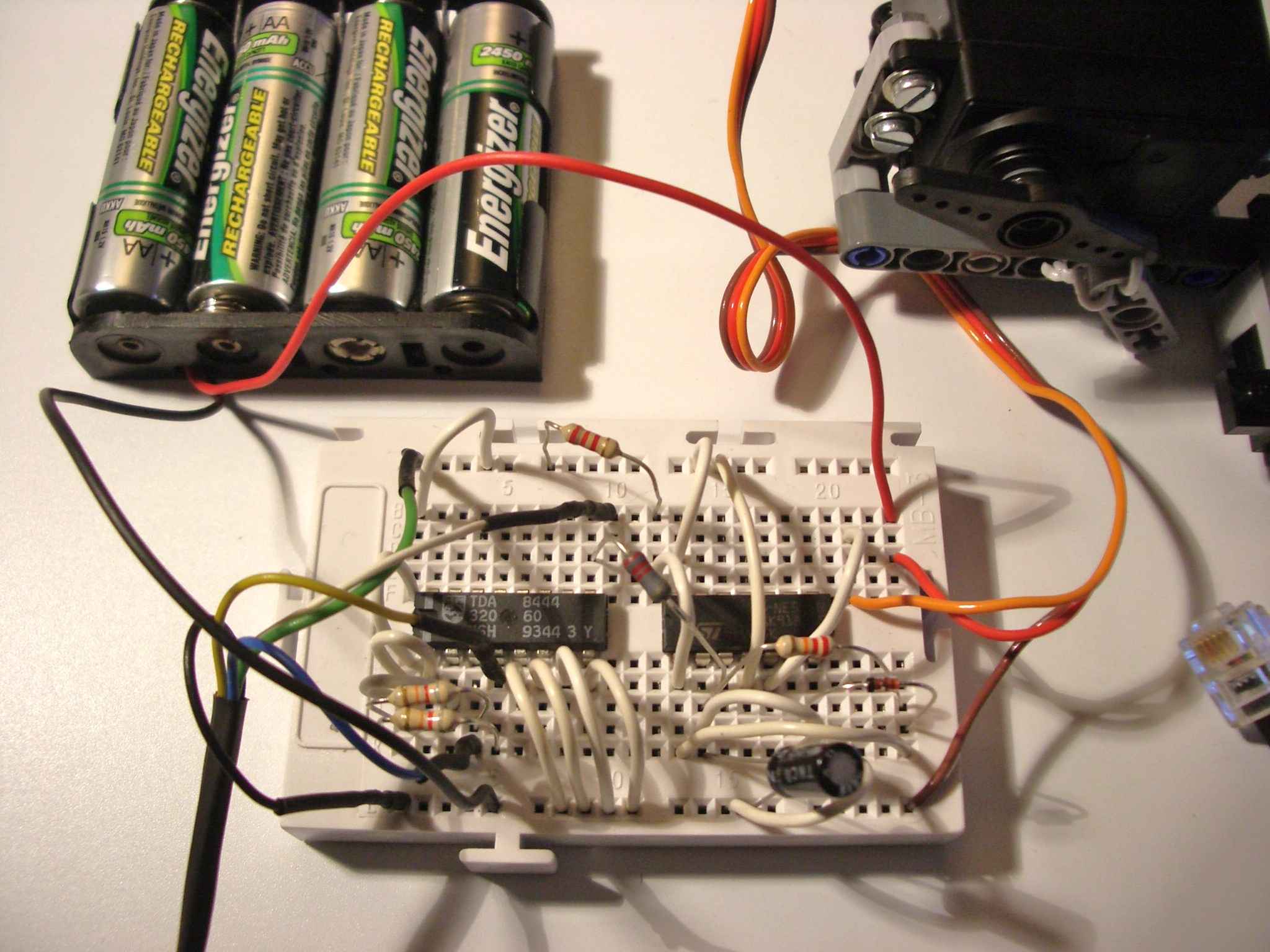 Conectar servomotores con I2C a LEGO MINDSTORM NXT